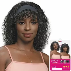 Janet Collection HH CRESCENT BANGS JAE WIG