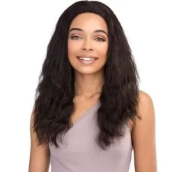 Janet Collection 360 Lace Wig - French Wave 22" 5 Janet Collection 360 Lace Wig - French Wave 22" -Cheap Wig Shop 360 lace french wave wig 14 100 virgin remy hair lace front wig janet collection.1 2