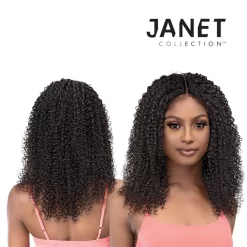 Janet Collection LUSCIOUS WET N WAVY LACE WIG - BOHEMIAN