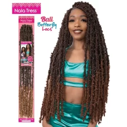Janet Collection NALA TRESS BALI BUTTERFLY LOCS 30″