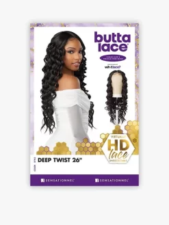 Sensationnel BUTTA LACE HUMAN HAIR BLEND DEEP TWIST 26 -Cheap Wig Shop BUTTALACE HH DeepTwist26 HT 540x720 1