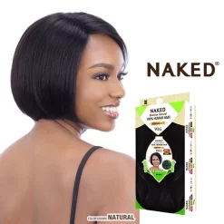 SHAKE-N-GO Naked 100% HUMAN HAIR PREMIUM R-PART WIG-CASSITY