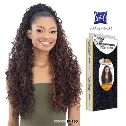 SHAKE-N-GO ORGANIQUE PONYTAIL - DOMINICA CURL 28"