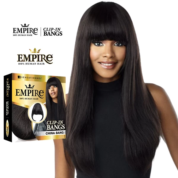 SENSATIONNEL EMPIRE CLIP-IN CHINA BANGS 1 SENSATIONNEL EMPIRE CLIP-IN CHINA BANGS