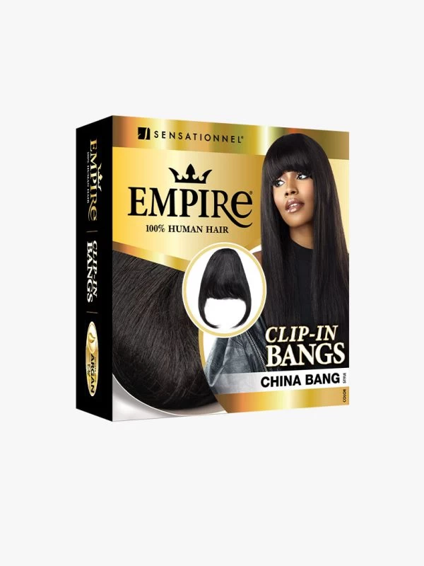 SENSATIONNEL EMPIRE CLIP-IN CHINA BANGS 7 SENSATIONNEL EMPIRE CLIP-IN CHINA BANGS - Image 7