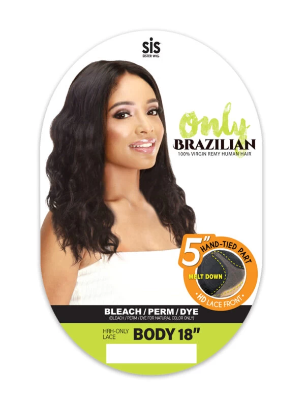 Zury Sis 100% Human Hair LACE WIG - ONLY BODY 18″ 4 Zury Sis 100% Human Hair LACE WIG - ONLY BODY 18″ - Image 4