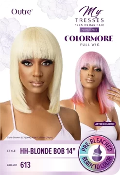 OUTRE MYTRESSES MYTRESSES PURPLE LABEL FULL WIG-COLORMORE - HH-BLONDE BOB 14″ 11 OUTRE MYTRESSES MYTRESSES PURPLE LABEL FULL WIG-COLORMORE - HH-BLONDE BOB 14″ -Cheap Wig Shop HT MyTresses Purple Label ColorMore HH Blonde Bob 14