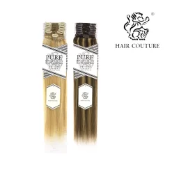 Hair Couture 9pcs PureClip Cream 24"