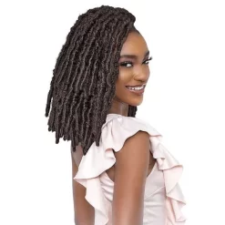 JANET COLLECTION NALA TRESS 3X POETRY BOB LOCS 3PCS 10"12"14" -Cheap Wig Shop JANET COLLECTION 3X POETRY BOB LOCS 3PCS 101214 B