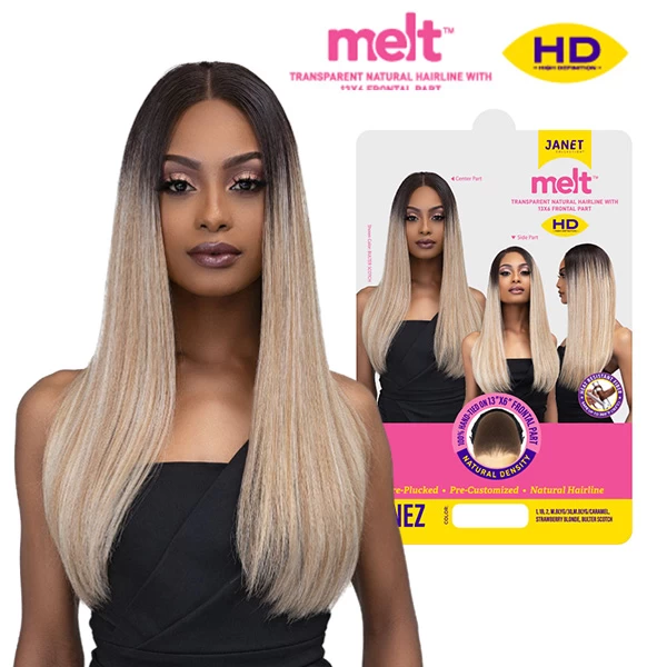 Janet Collection Melt HD 13X6 Lace Wig - INEZ 1 Janet Collection Melt HD 13X6 Lace Wig - INEZ