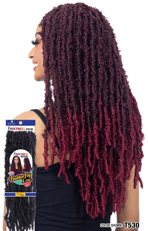 SHAKE-N-GO FREETRESS BUTTERFLY LOC 18" 3 SHAKE-N-GO FREETRESS BUTTERFLY LOC 18" - Image 3