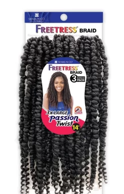 Shake-N-Go Freetress Braid - 3X LARGE PASSION TWIST 14" -Cheap Wig Shop KEP14 20