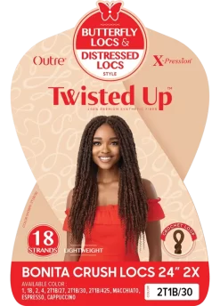OUTRE X-PRESSION TWISTED UP CROCHET BRAID - BONITA CRUSH LOCS 24" 2X -Cheap Wig Shop KXTUBCL2X24 2 1 600x836 1