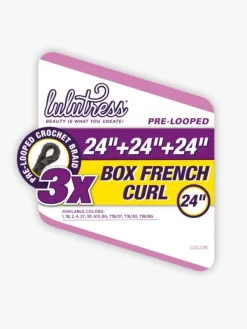 Sensationnel Lulutress Braid - 3X BOX FRENCH CURL 24″ -Cheap Wig Shop LT Pre Looped 3X BoxFrenchCurl 24 HT 768x1024 1 600x800 1