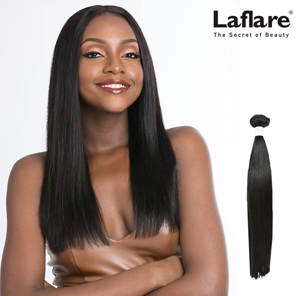 Laflare Brazilian Virgin Human Hair-Straight 2 Laflare Brazilian Virgin Human Hair-Straight - Image 2