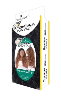 SHAKE-N-GO ORGANIQUE PONYTAIL VIENNA CURL 26" -Cheap Wig Shop PEV26 PKG