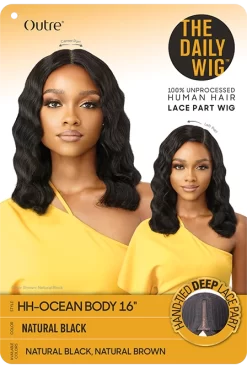 OUTRE THE DAILY WIG HUMAN HAIR - HH OCEAN BODY 16" -Cheap Wig Shop PKG QLPHDOB16 Ocean Body 16 HT