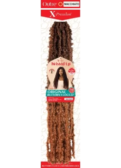 OUTRE X-PRESSION TWISTED UP CROCHET BRAID - ORIGINAL BUTTERFLY LOCS 22" -Cheap Wig Shop PKG Twisted Up Original Butterfly Locs 22 600x836 1