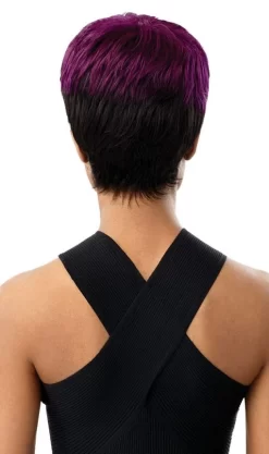 OUTRE FAB & FLY GRAY COLOR QUEEN FULL WIG- HH-ESME -Cheap Wig Shop QHFCQESM Color Queen Esme DX Midnight Purple Back 1 510x861 1