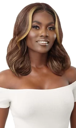 OUTRE Lace Front EVERYWEAR Wig- EVERY21 -Cheap Wig Shop QLEWE Every21 DRFF Chocolate Toffee Main 600x1013 1