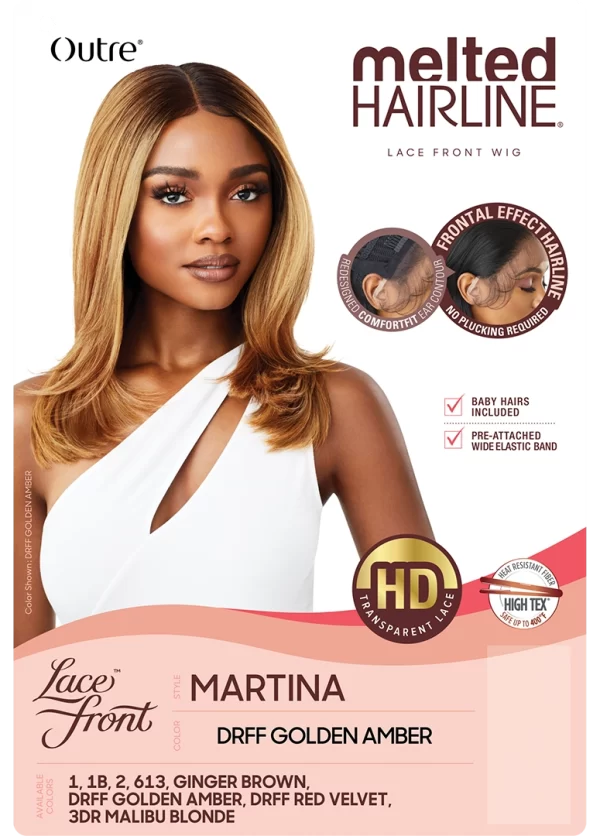 OUTRE LACEFRONT MELTED HAIRLINE LACE FRONT WIG - Martina 7 OUTRE LACEFRONT MELTED HAIRLINE LACE FRONT WIG - Martina - Image 7