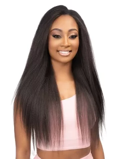 JANET COLLECTION ILLUSION CLIP 7PCS KINKY STRAIGHT 18" -Cheap Wig Shop REMY ILLUSION CLIP 7PCS KINKY STRAIGHT 18INCH 3