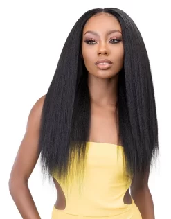 Janet Collection REMY ILLUSION NATURAL KINKY STRAIGHT 20" -Cheap Wig Shop REMY ILLUSION NATURAL KINKY STRAIGHT 20 INCH 1