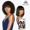 SENSATIONNEL 12A WET&WAVY FULL WIG-BOHEMIAN BOB