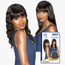 SENSATIONNEL 12A WET&WAVY FULL WIG-BODY WAVE 18"