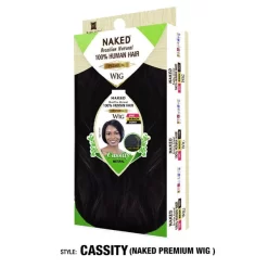 SHAKE-N-GO Naked 100% HUMAN HAIR PREMIUM R-PART WIG-CASSITY -Cheap Wig Shop SHAKE N GO Naked 100 HUMAN HAIR PREMIUM WIG CASSITY