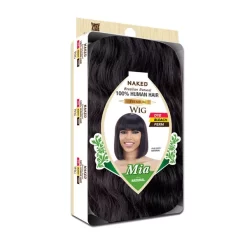 SHAKE-N-GO Naked 100% HUMAN HAIR PREMIUM WIG-MIA -Cheap Wig Shop SHAKE N GO Naked 100 HUMAN HAIR PREMIUM WIG MIA P