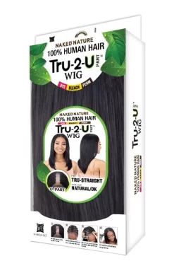 SHAKE-N-GO Naked Natural 100% Human Hair TRU-2-U PART Wig - STRAIGHT -Cheap Wig Shop SHAKE N GO Naked TRU 2 U PART STRAIGHT WIG 03