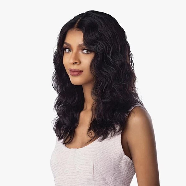 SENSATIONNEL 10A 100% VIRGIN HUMAN HAIR LACE WIG-BODY WAVE 1 SENSATIONNEL 10A 100% VIRGIN HUMAN HAIR LACE WIG-BODY WAVE