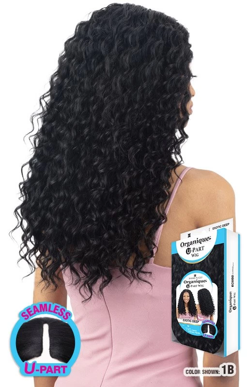 SHAKE-N-GO WG EXOTIC DEEP ORGANIQUE U-PART WIG 3 SHAKE-N-GO WG EXOTIC DEEP ORGANIQUE U-PART WIG - Image 3