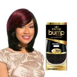 SENSATIONNEL EMPIRE Bump Collection Human Hair Weave YAKI BUMP 8"