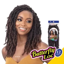 Shake-N-Go FreeTress BUTTERFLY LOC 12"
