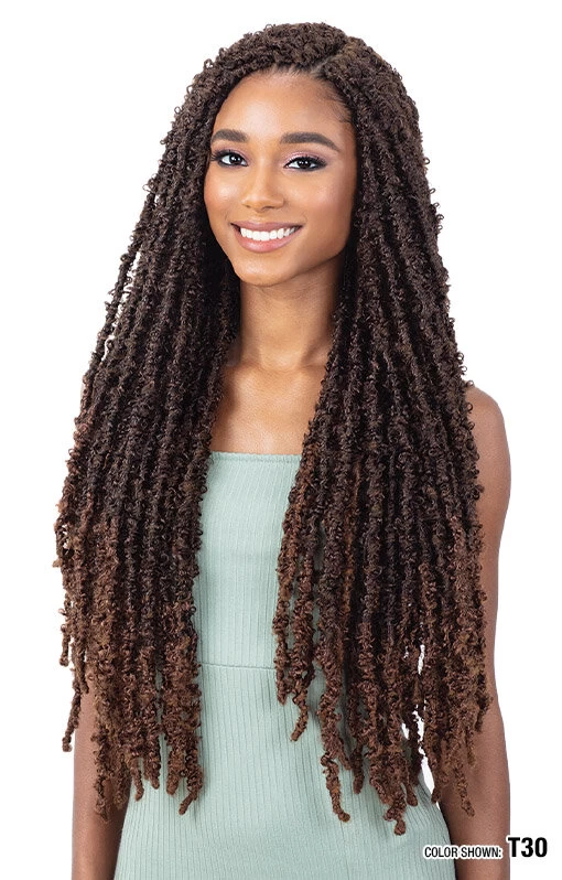Shake-N-Go Freetress Braid - BUTTERFLY LOC 24" 2 Shake-N-Go Freetress Braid - BUTTERFLY LOC 24" - Image 2