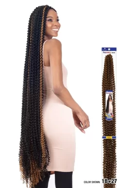 Shake-N-Go Freetress Braid - WATER WAVE SUPER EXTRA LONG 40" 6 Shake-N-Go Freetress Braid - WATER WAVE SUPER EXTRA LONG 40" -Cheap Wig Shop Shake N Go Freetress WATER WAVE SUPER EXTRA LONG 40 2
