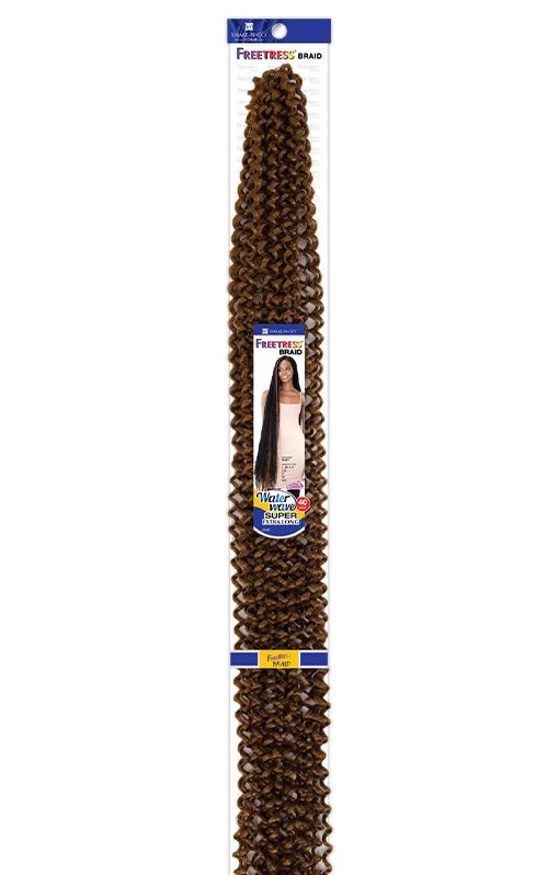 Shake-N-Go Freetress Braid - WATER WAVE SUPER EXTRA LONG 40" 4 Shake-N-Go Freetress Braid - WATER WAVE SUPER EXTRA LONG 40" - Image 4