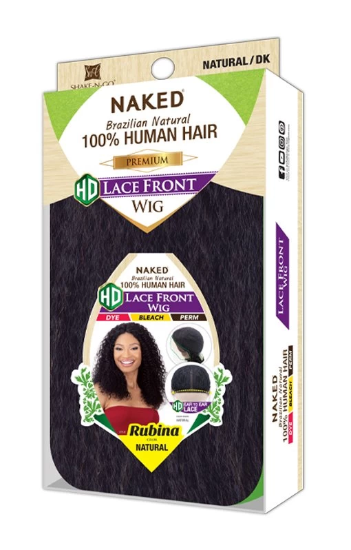 Shake-N-Go NAKED 100% HUMAN HAIR PREMIUM HD LACE FRONT WIG – RUBINA 4 Shake-N-Go NAKED 100% HUMAN HAIR PREMIUM HD LACE FRONT WIG – RUBINA - Image 4