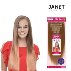 JANET COLLECTION ILLUSION CLIP 7PCS 24"