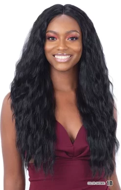 SHAKE-N-GO FREETRESS EQUAL LACE FRONT - LFW - 001 LITE LACE 6 SHAKE-N-GO FREETRESS EQUAL LACE FRONT - LFW - 001 LITE LACE -Cheap Wig Shop W3301 00