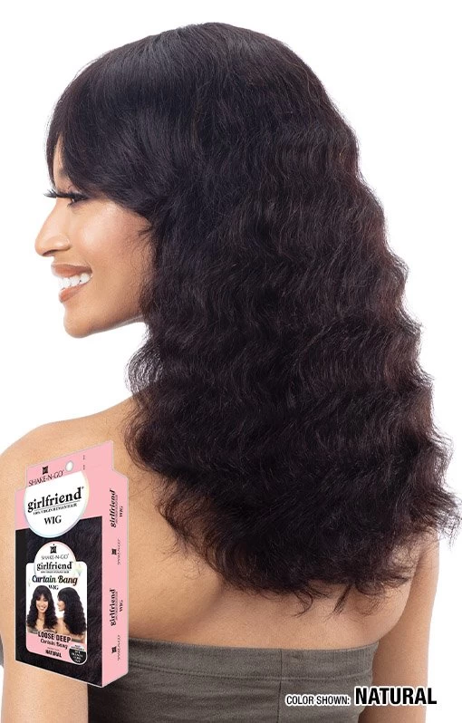 Shake-N-Go WD LOOSE DEEP CURTAIN BANG GIRLFRIEND WIG 3 Shake-N-Go WD LOOSE DEEP CURTAIN BANG GIRLFRIEND WIG - Image 3