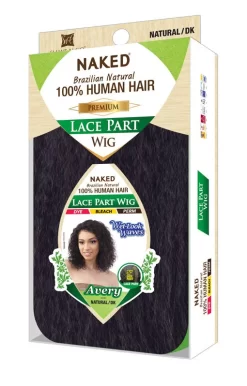 SHAKE-N-GO NAKED BRAZILIAN NATURAL HUMAN HAIR PREMIUM LACE FRONT WIG - AVERY -Cheap Wig Shop WQAVE