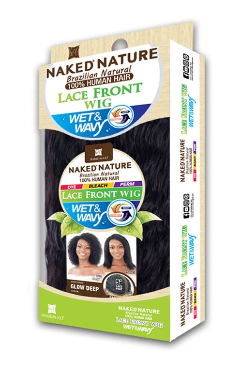 SHAKE-N-GO NAKED BRAZILIAN NATURAL HUMAN HAIR W&W LACE FRONT 5"- GLOW DEEP 4 SHAKE-N-GO NAKED BRAZILIAN NATURAL HUMAN HAIR W&W LACE FRONT 5"- GLOW DEEP - Image 4