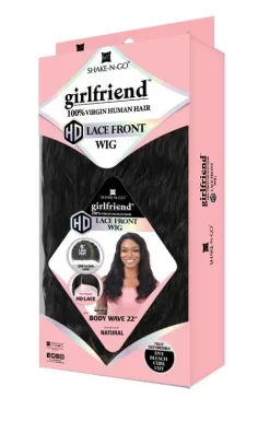 Shake-N-Go WQ BODY WAVE 22" GIRLFRIEND HD LACE FRONT WIG -Cheap Wig Shop WQO22