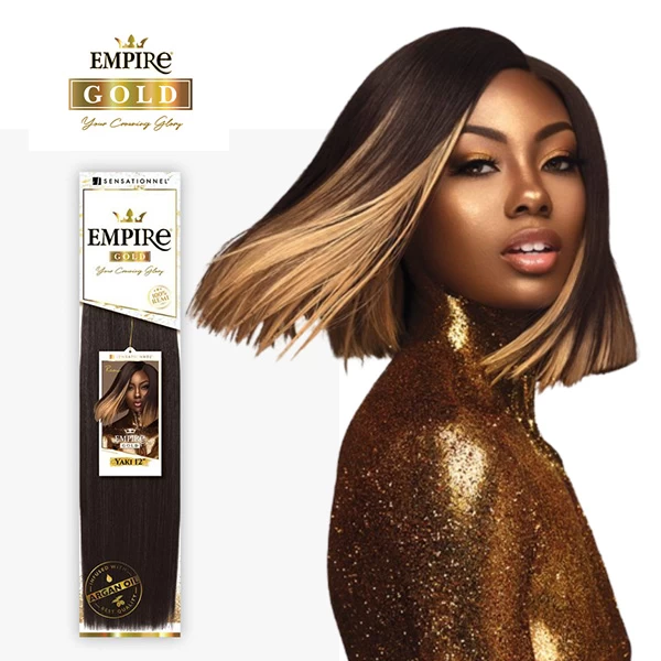 Sensationnel EMPIRE GOLD YAKI 10" ~18" 1 Sensationnel EMPIRE GOLD YAKI 10" ~18"
