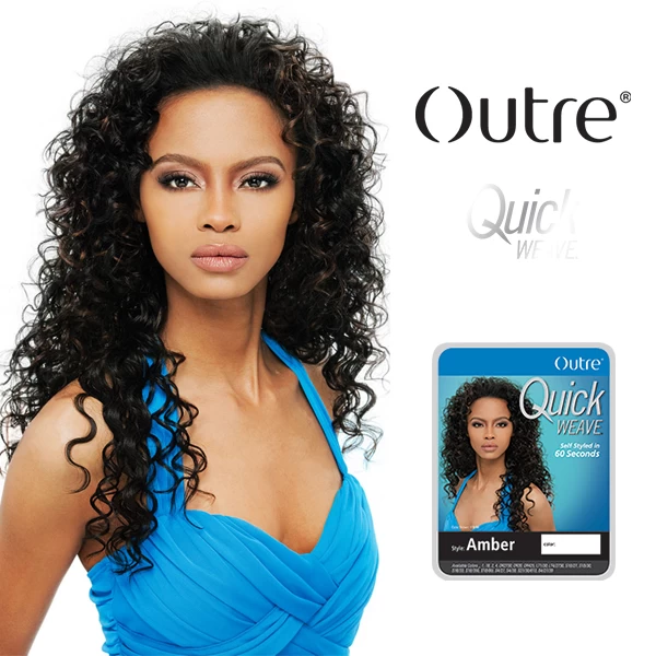 Outre Quick Weave Half Cap Wig - Amber 1 Outre Quick Weave Half Cap Wig - Amber