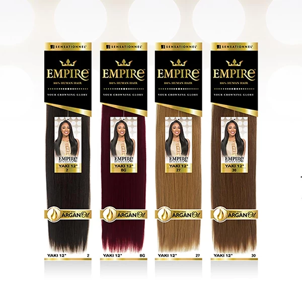 SENSATIONNEL EMPIRE HUMAN HAIR YAKI 14" 4 SENSATIONNEL EMPIRE HUMAN HAIR YAKI 14" - Image 4