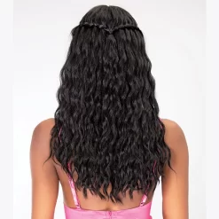 JANET COLLECTION EXTENDED PART LACE BRAID LAYLA WIG -Cheap Wig Shop janet collection extend part lace braid layla wig 05